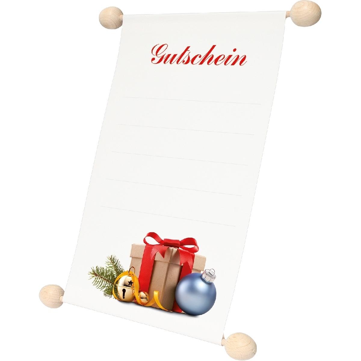 Thumbnail - Rnk, Geschenkverpackung, Weihn.Guschein A6 Idee & Stil (Geschenkpapier, 1 x)