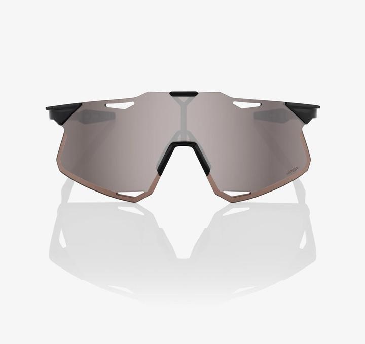 Actual product image 100% Glasses Hypercraft Gloss (Black, Silver)