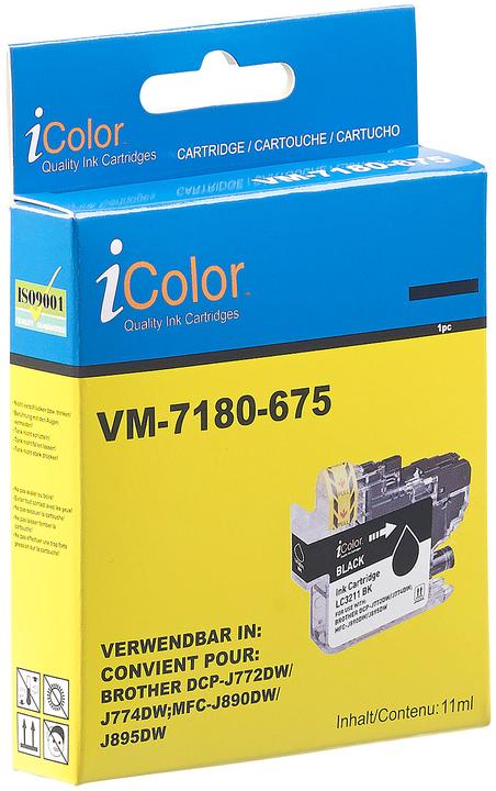 Actual product image IColor Ink cartridge LC-3211BK for Brother printer, black (black) (FC)