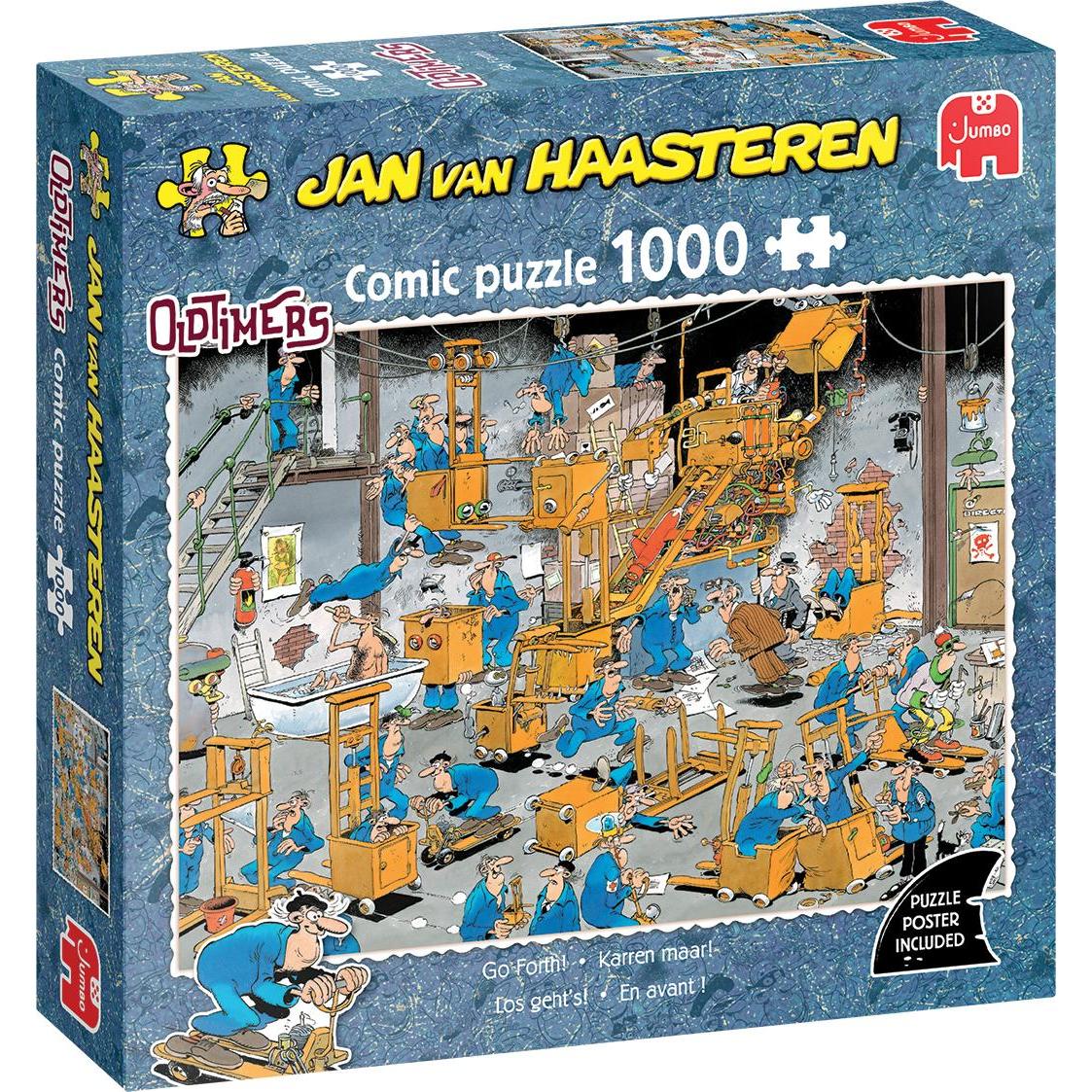 Jumbo Jan van Haasteren Oldtimers - En avant! (1000 pièces) (1000 pièces)
