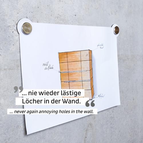 Produktbild Silwy Haken Magnet Pins Smart Weiss, 0.08 kg