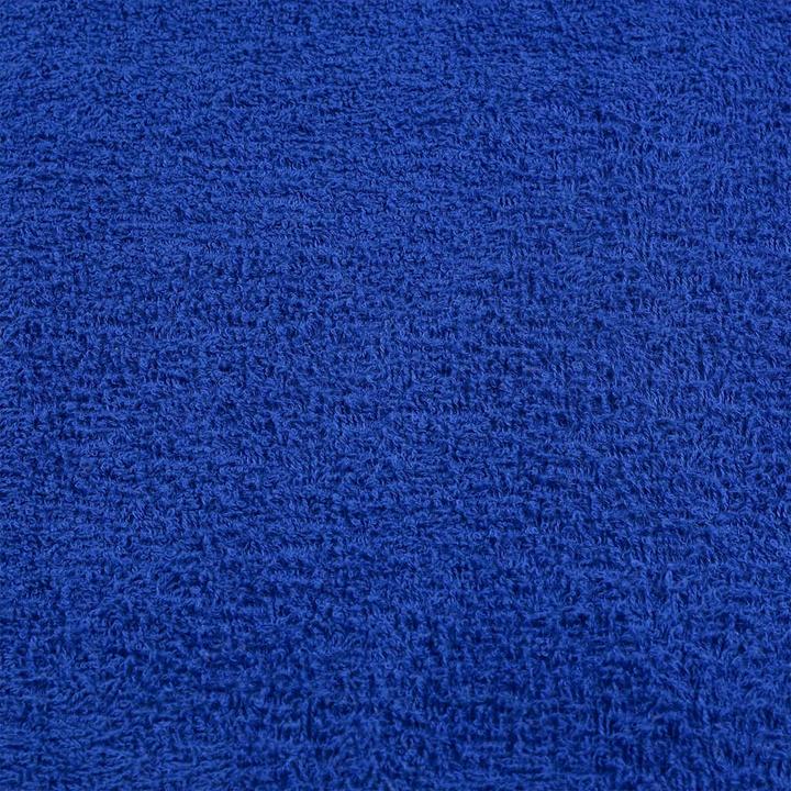 Image du produit vidaXL Serviettes 10 pcs. Bleu 100x200 cm 360 g/m² 100% coton Serviette de plage (100 x 200 cm)