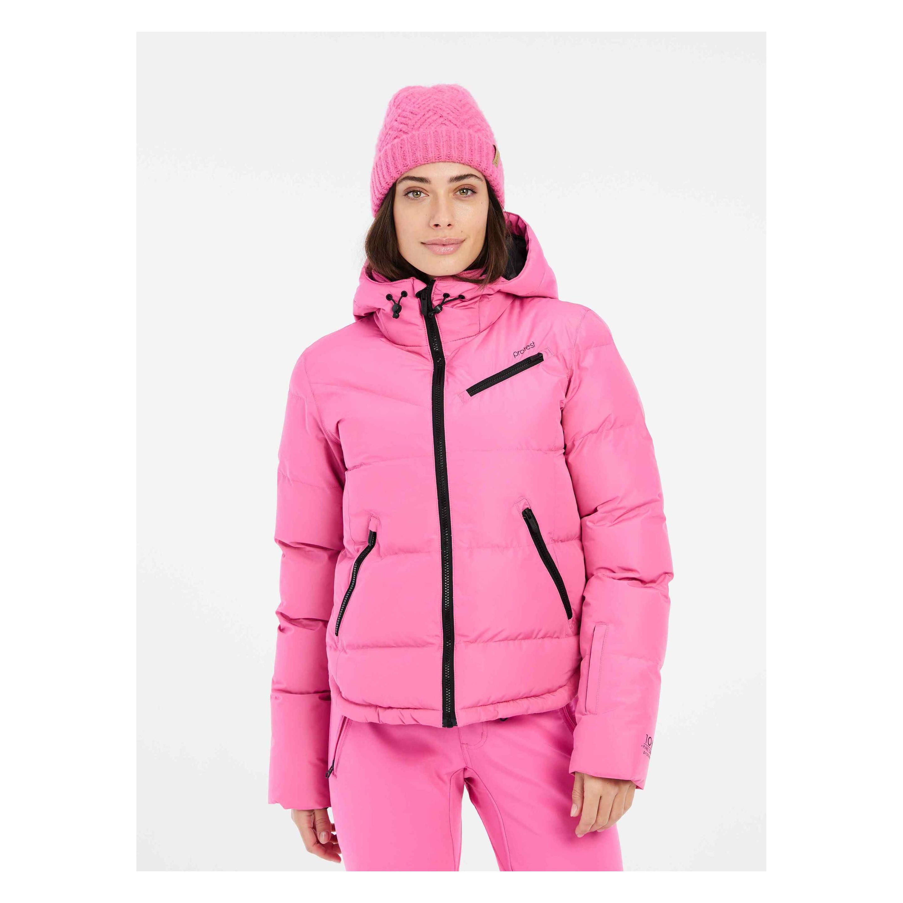Protest, Damen, Skijacke, Skijacke Prtlucid (38, M), Pink, 38, M