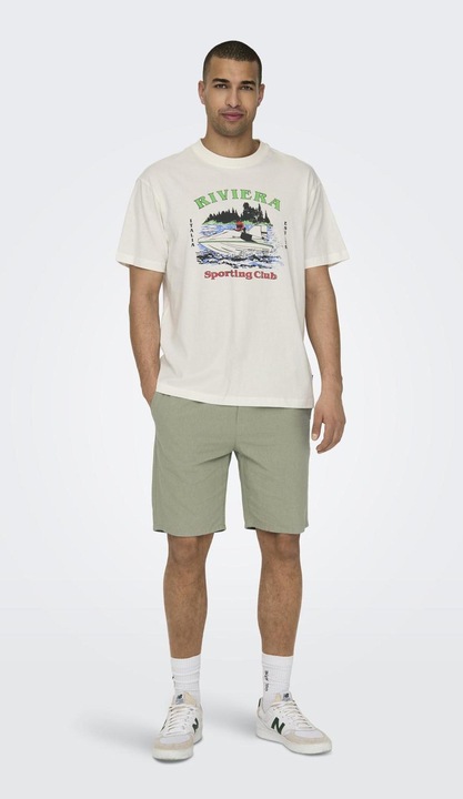 Produktbild Only & Sons ONSLINUS 0007 COT LIN SHORTS Shorts (XS)