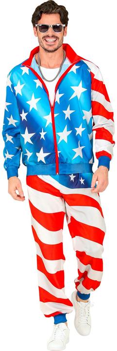 Produktbild Widmann U.S.A. PARTY FASHION TRAININGSANZUG (Oberteil, Hose), XL (One Size)