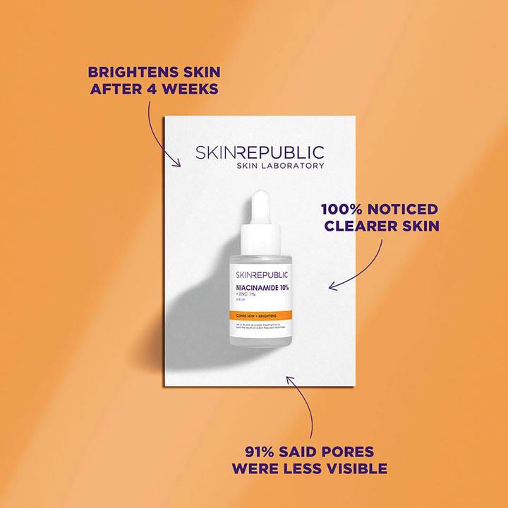 Actual product image Skin Republic - Niacinamide 10% + zinc 1% serum (30 ml)