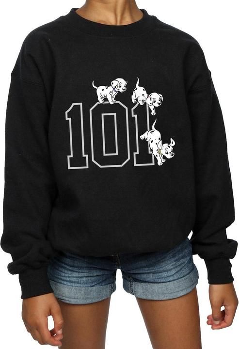 Immagine prodotto 101 Dalmatians Felpa da ragazza in cotone Puppies (116)