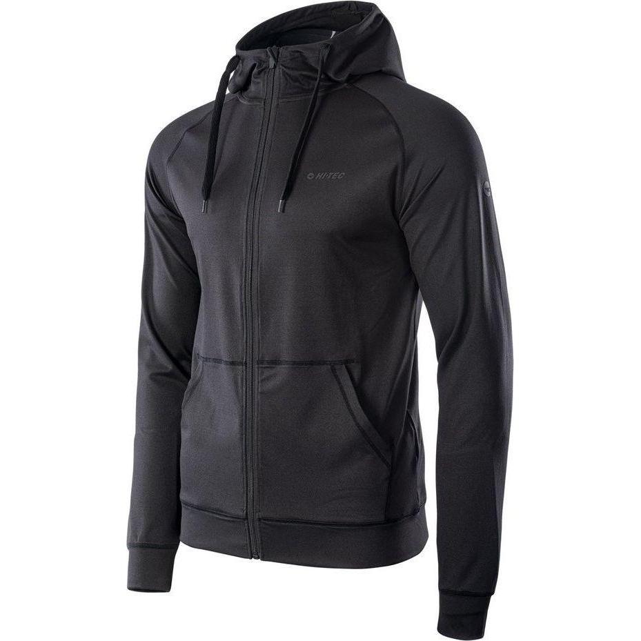 Hi-Tec, Herren, Pullover, Men's Kosko hoodies with black hood, size XXL, Schwarz, (XXL)