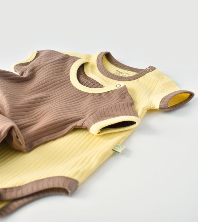 Immagine prodotto BabyCosy Corpo a maniche corte Ribana 2 Pz (62)