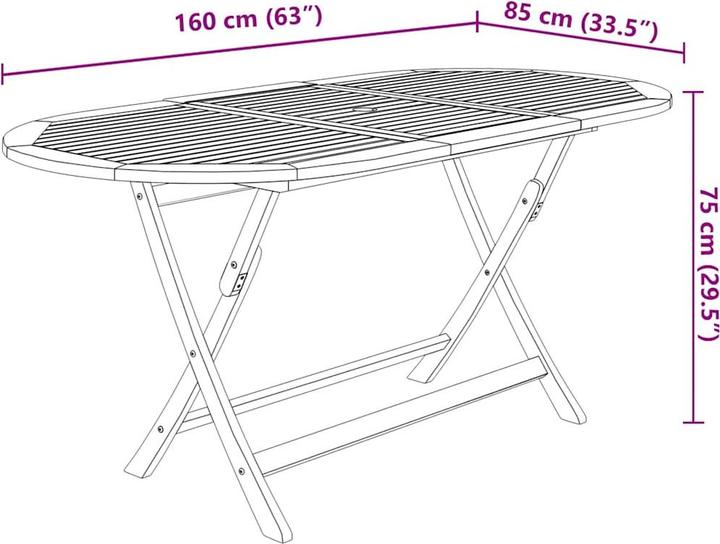 Produktbild vidaXL Gartenmöbel-Set