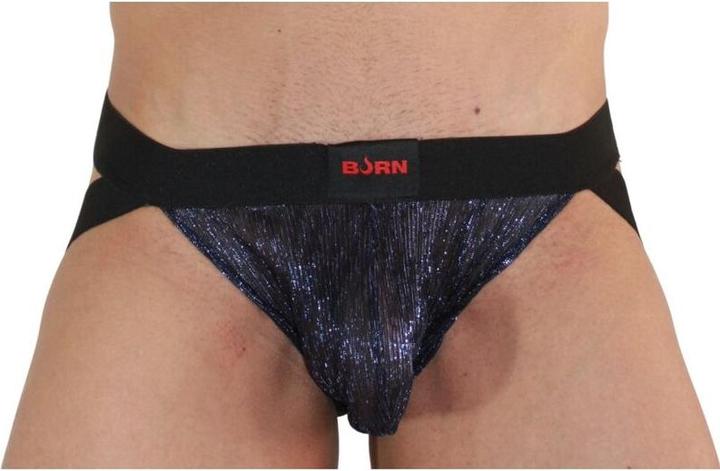 Actual product image Burn 006 JOCK SHINY BLUE / BLACK S (S)