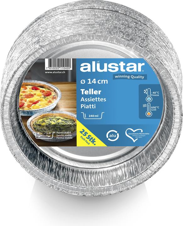 Produktbild Alustar Aluminumform (14 cm)