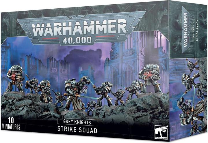 Produktbild Games Workshop Warhammer 40k - Grey Knights Strike Squad (Kunststoff)