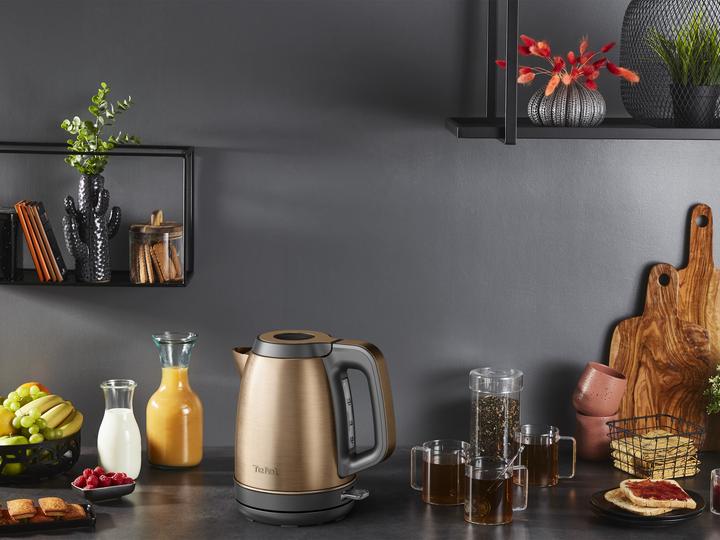 Produktbild Tefal Coppertinto 1.7 L melna/vara - Tejkanna (1.70 l)