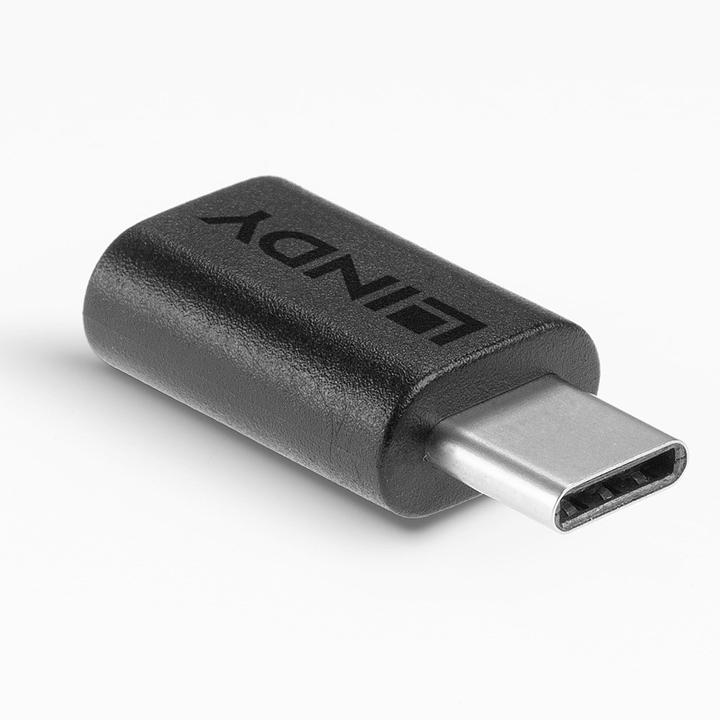 Actual product image Lindy USB C — USB C (0.01 m, USB 3.2)