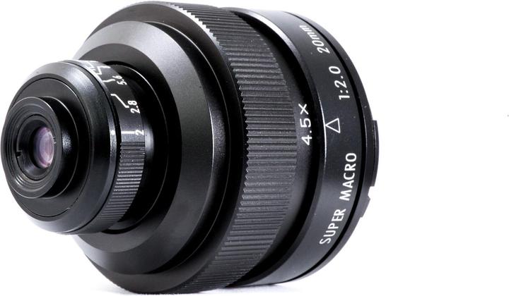 Image du produit Zhongyi Mitakon Super Macro 20mm f/2 pour Canon EF (Canon EF, APS-C / DX, Plein format)