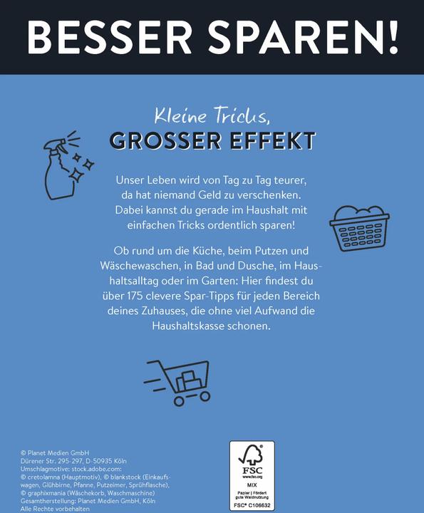 Produktbild Spar-Tipps für den Haushalt • Besser Sparen! (Deutsch, 2023)