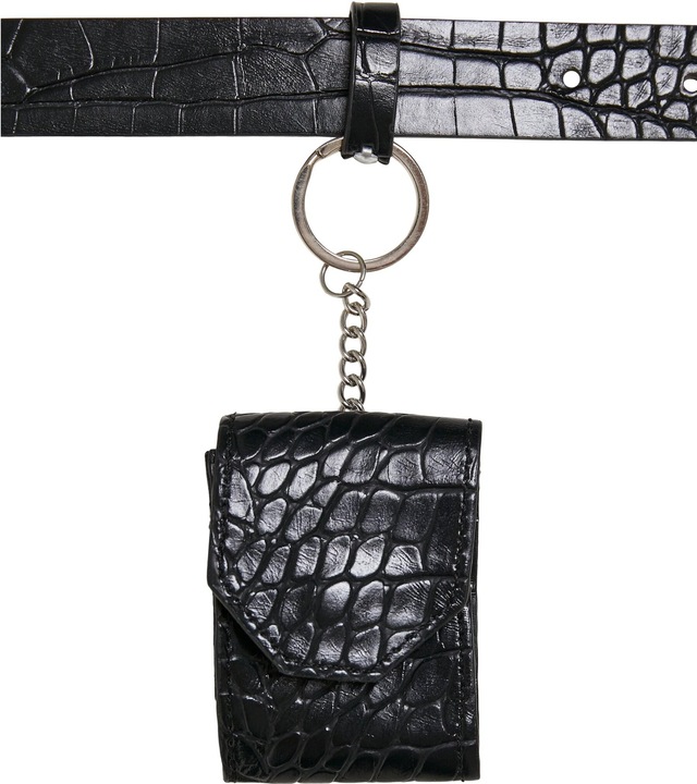 Produktbild Urban Classics Croco Synthetic Leather Belt With Pouch (L)
