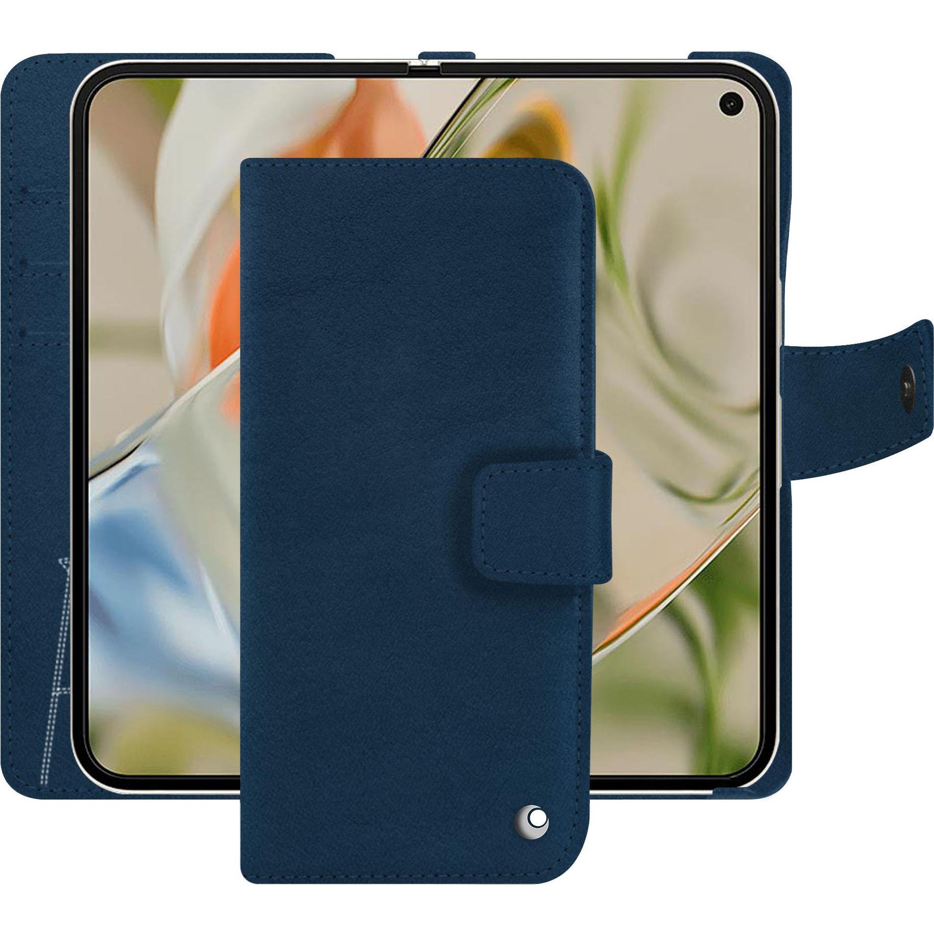 Noreve Lederschutzhülle Google Pixel 9 Pro Fold (Google Pixel 9 Pro Fold), Smartphone Hülle, Blau