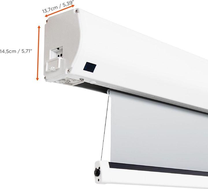 Actual product image Celexon Screen Motor HomeCinema Plus Tension - CLR UST, 110" white (110", 16:9)