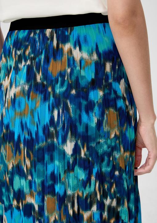 Produktbild s.Oliver Rock Chiffonrock mit Plisseefalten (42)