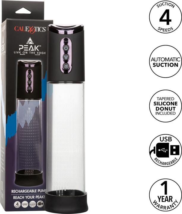 Image du produit CalExotics - Peak Saugpumpe 4 Geschwindigkeiten Schwarz