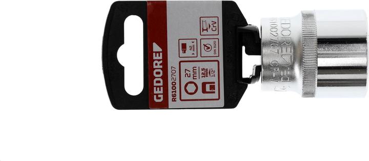 Actual product image Gedore Red Socket insert /2 6kt SW27mm L.mm (27 mm)