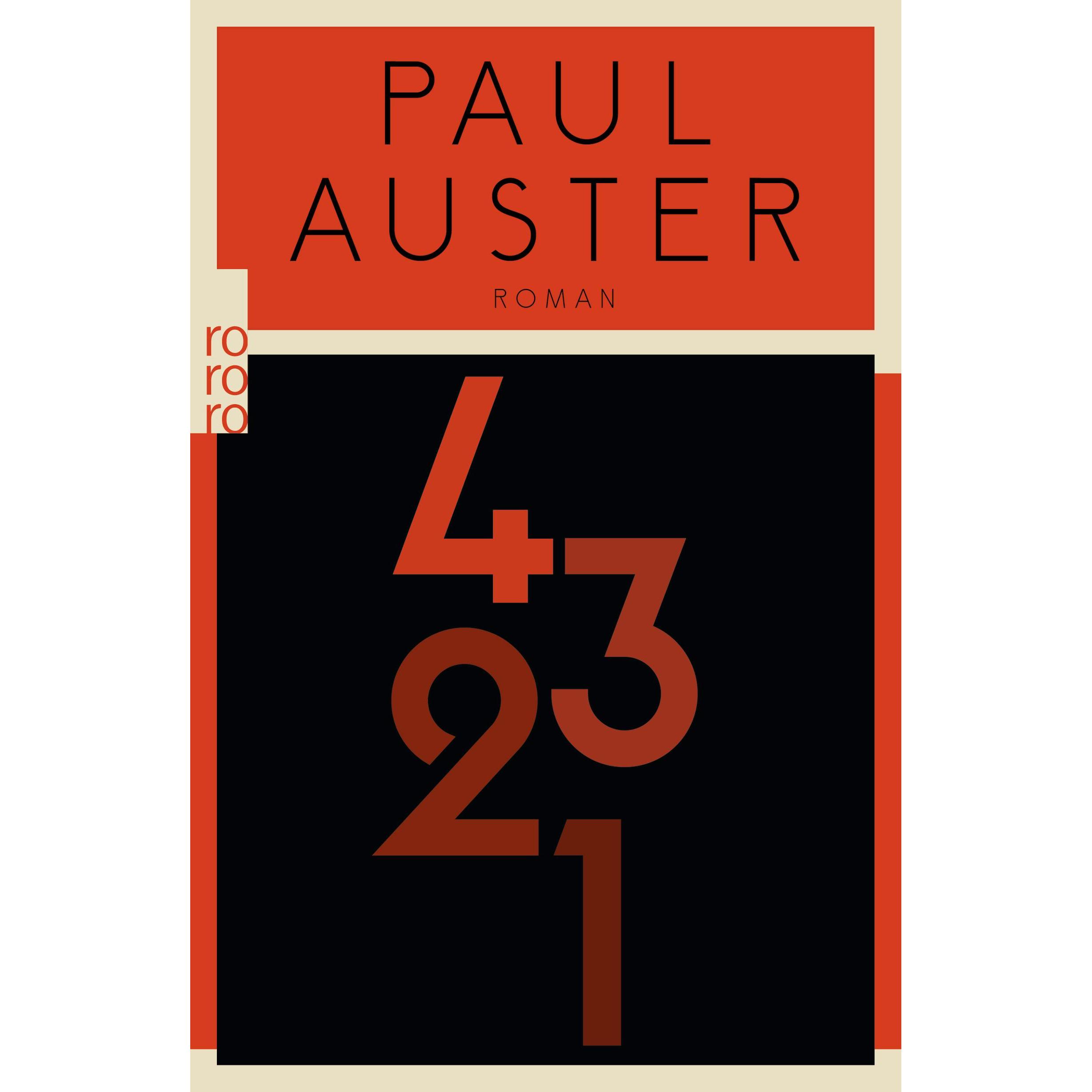 4 3 2 1, Belletristik von Paul Auster