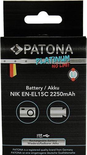Produktbild Patona Patona Platinum Akku für Nikon 1 V1 / f. Nikon EN-EL15C (Kamera Akku)