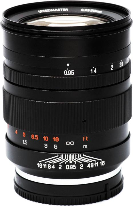 Produktbild Zhongyi Mitakon Speedmaster 50mm f/0.95 PRO Sony E (Sony E, APS-C / DX, Vollformat)