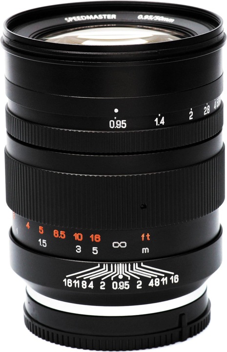 Zhongyi Mitakon Speedmaster 50mm f/0.95 PRO Sony E (Sony E, APS-C / DX, Vollformat)