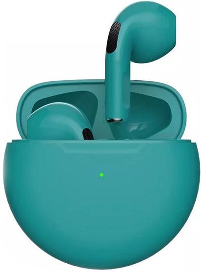 Immagine prodotto PhoneLook Auricolari Pro 6 Bluetooth 5.0 Super Bass sans fil Earbuds design rond menthe (4 h, Senza fili)