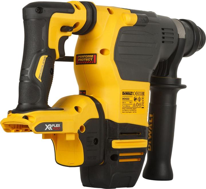Image du produit DeWalt Marteau perforateur sans fil 54V XR FlexVolt DCH 333 NT (Fonctionnement sur batterie)