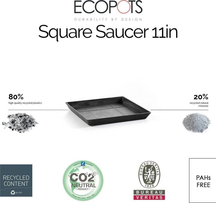 Produktbild Ecopots Saucer Rotterdam