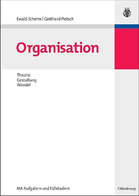 Produktbild Organisation (Deutsch, Ewald Scherm, Gotthard Pietsch, 2007)