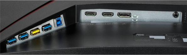 Actual product image AOC CQ27G2U/BK (2560 x 1440 pixels, 27")