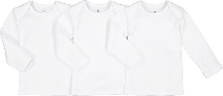 Actual product image La Redoute Collections Organic Cotton 3-Pack Undershirts (98)