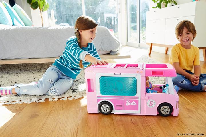 Actual product image Barbie 3-in-1 Super Adventure Camper with Accessories