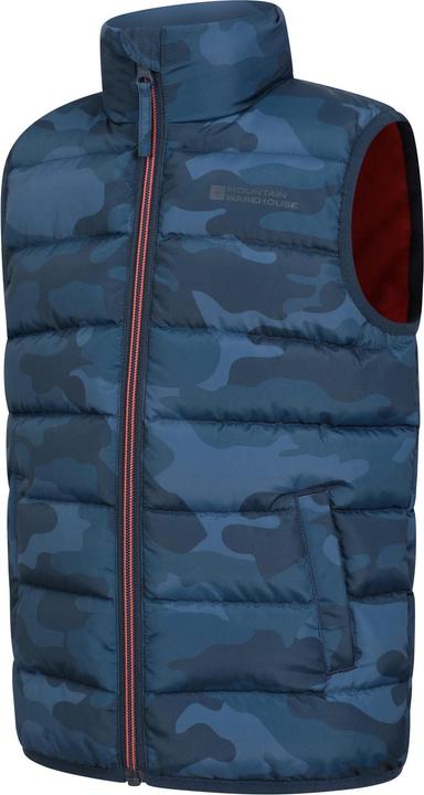 Immagine prodotto Mountain Warehouse Rocko Gilet Mimetica Imbottita Bambini (104)