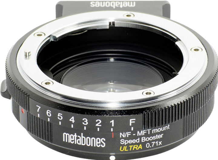 Produktbild Metabones Speed Booster ULTRA Nikon G an MFT