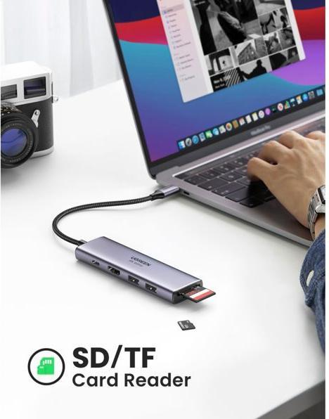 Image du produit Ugreen Ultra compact (USB-C, 6 ports)