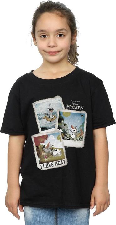 Produktbild Disney Frozen Mädchen Olaf Polaroid TShirt aus Baumwolle (116)