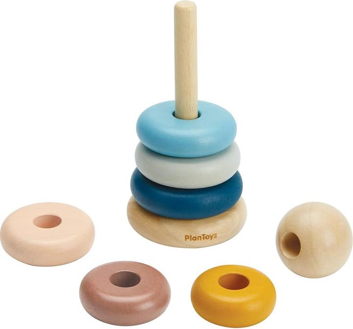 Produktbild Plantoys Stapelspielzeug Pyramide Orchard