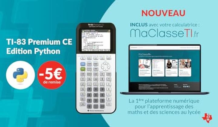 Produktbild TI TI-83 Premium CE Python (Akku)