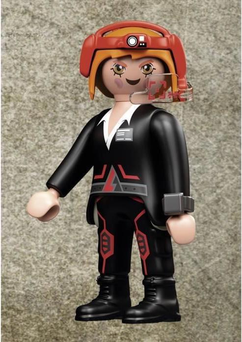 Actual product image Playmobil Comet Corp. demolition drill (70927, Playmobil Dino Rise)