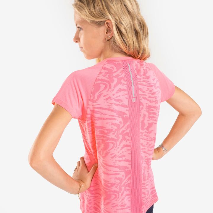 Produktbild Kiprun Laufshirt Kinder Mädchen nahtlos - Care 900 rosa (152)