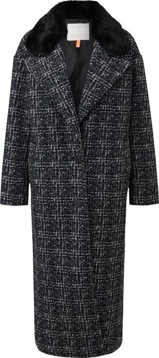 Actual product image S.Oliver Outdoor-Mantel Mantel mit abnehmbarem Teddyplüschkragen