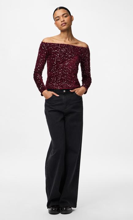 Actual product image Pieces PCKAM Off Shoulder Top (S)
