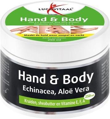 Lucovitaal Hand- und Körpercreme Echinacea und Aloe Vera 250ml (Körpercreme, 250 ml)