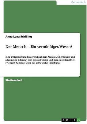 Produktbild Der Mensch - Ein vernünftiges Wesen? (Deutsch, 2009)